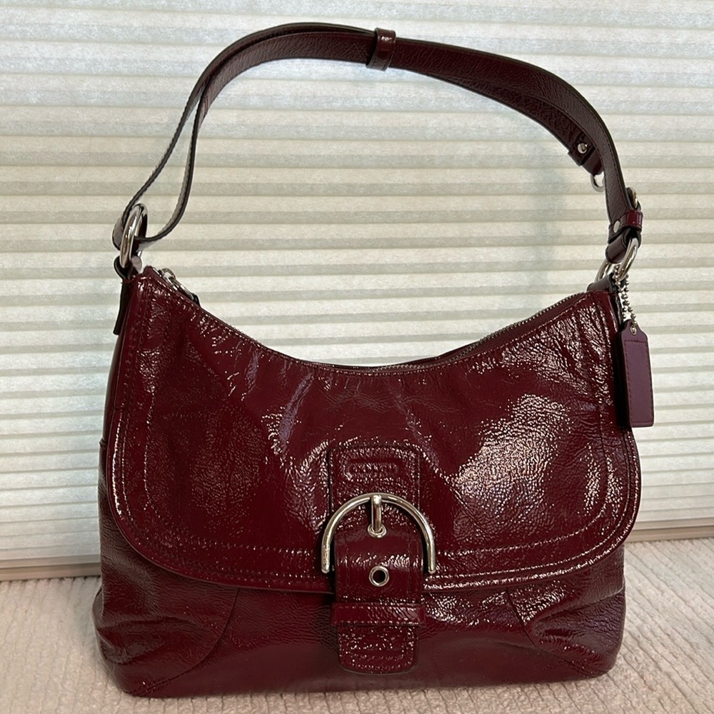 Coach Patent leather bag EUC - Picture 3 of 15